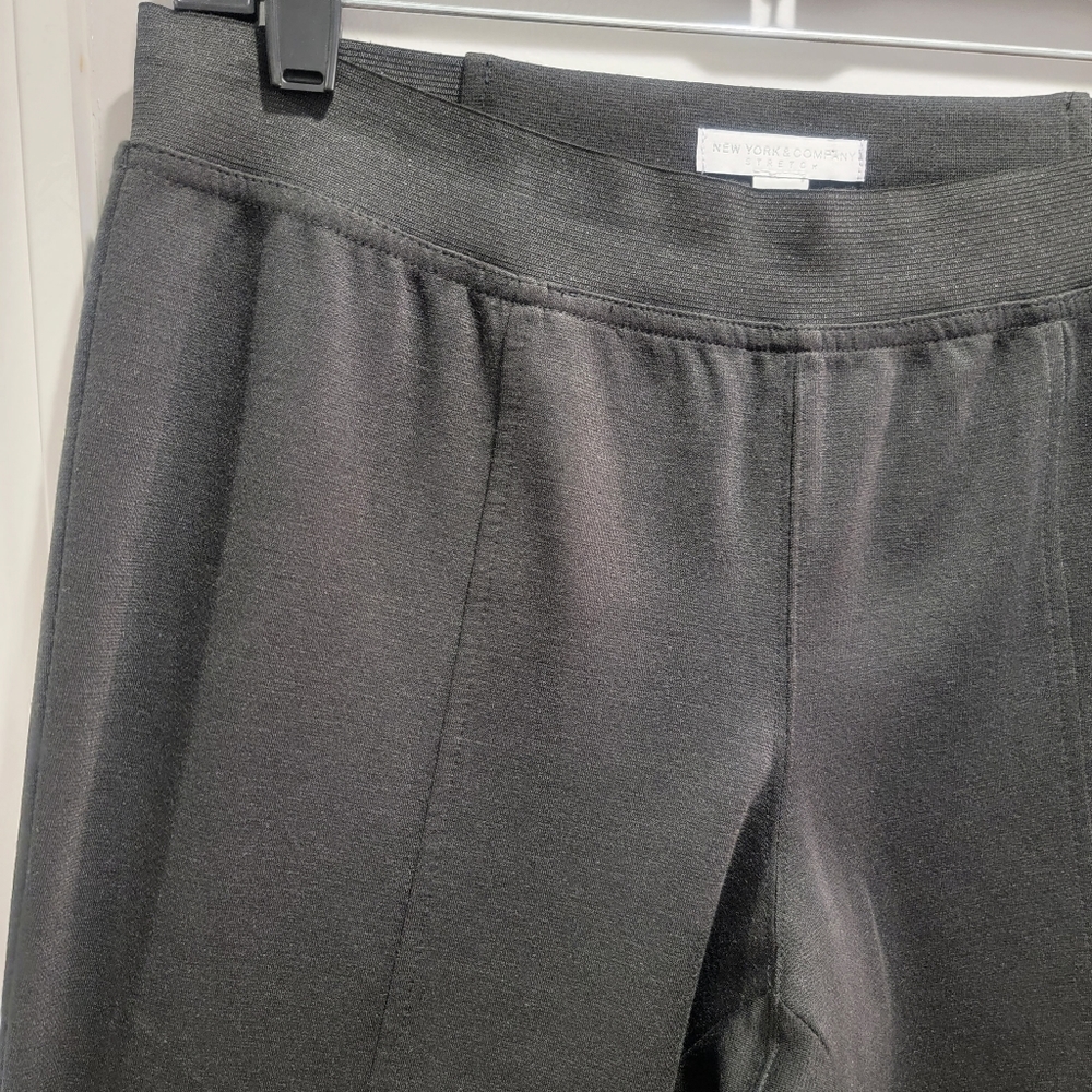 NY&Co Stretch Casual Dressy Leggings with Line Detail - Picture 3 of 13